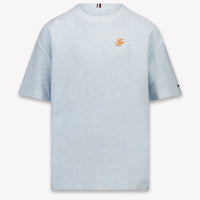 Tommy Hilfiger Kids Boys T-Shirt In Light Blue