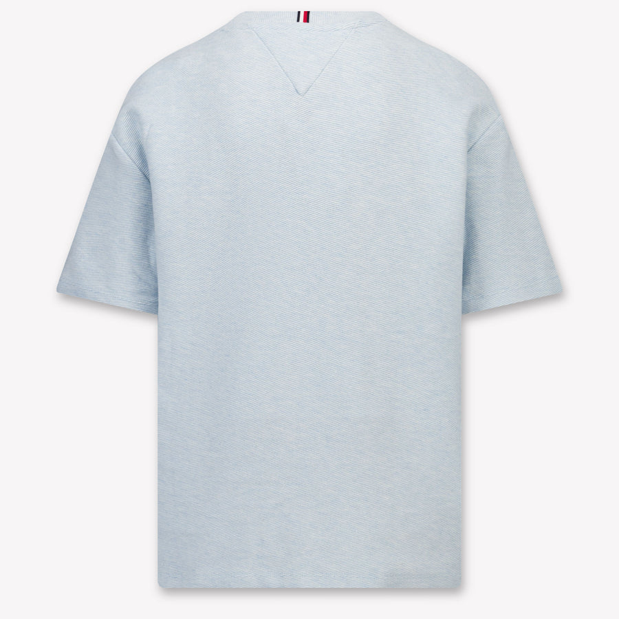 Tommy Hilfiger Kids Boys T-Shirt In Light Blue