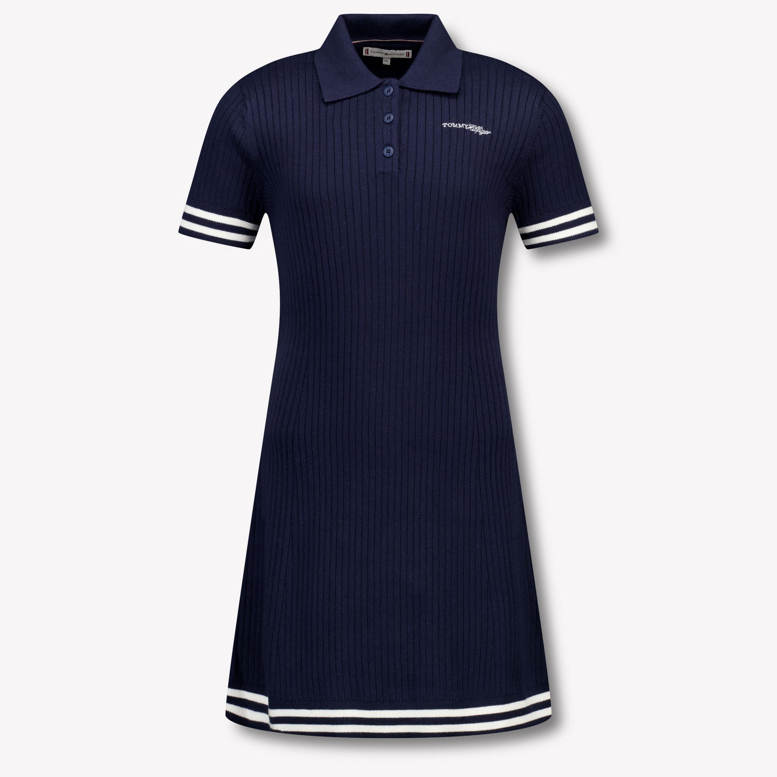 Tommy Hilfiger Kinder Meisjes Jurk In Navy