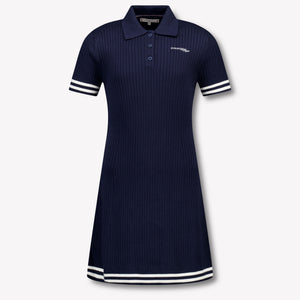 Tommy Hilfiger Kids Girls Dress In Navy