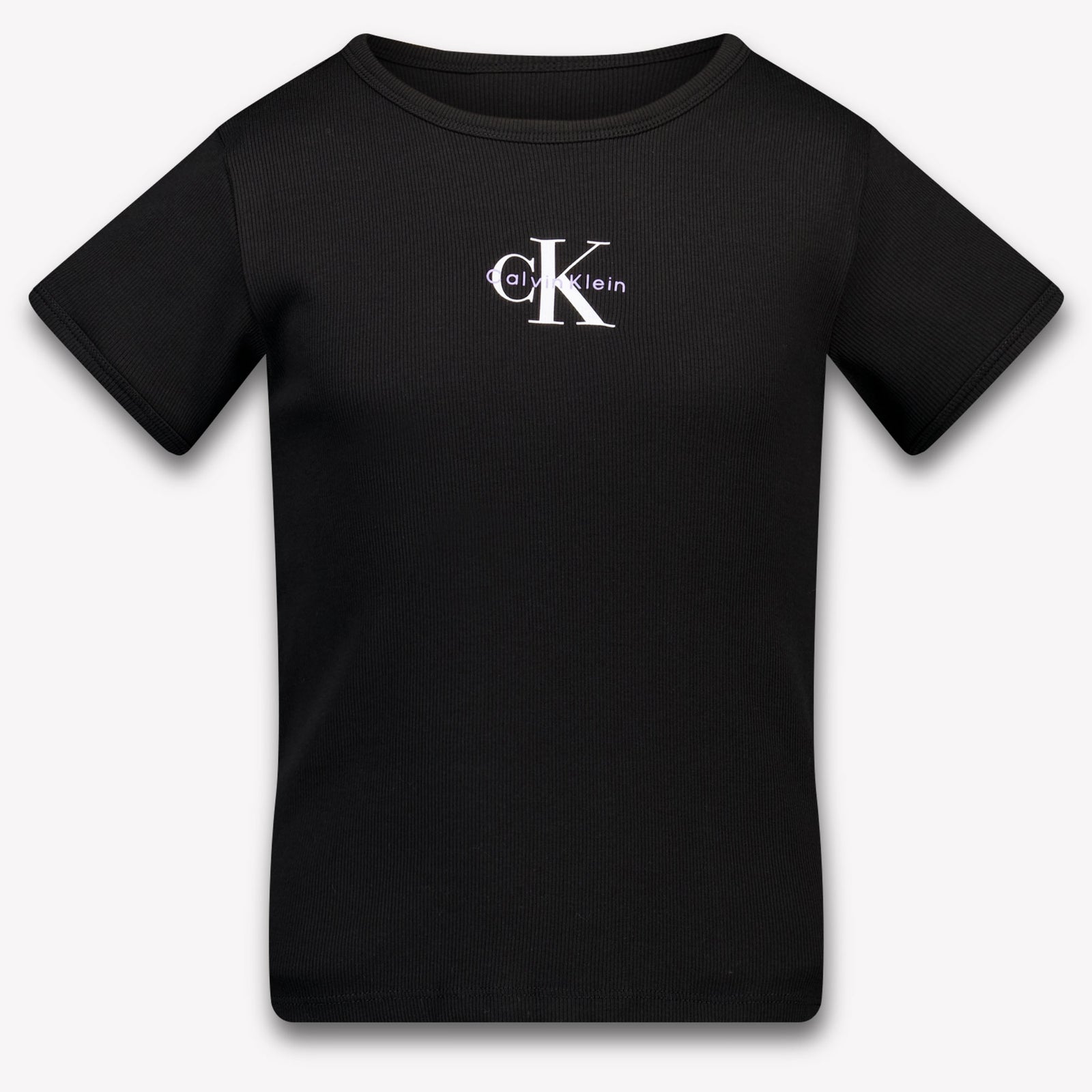 Calvin Klein Kinder Meisjes T-Shirt In Zwart