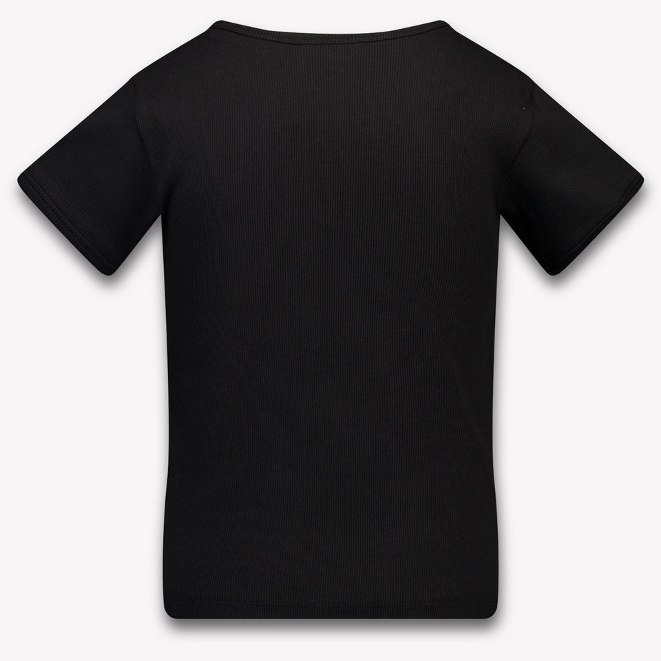 Calvin Klein Kinder Meisjes T-Shirt In Zwart