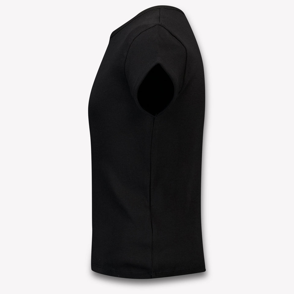 Calvin Klein Kinder Meisjes T-Shirt In Zwart