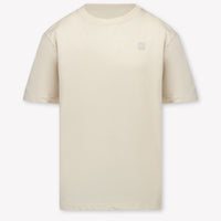 Calvin Klein Kinder Unisex T-Shirt In Licht Beige