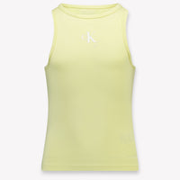Calvin Klein Kinder Meisjes T-Shirt In Geel
