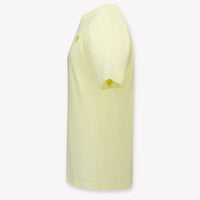 Calvin Klein Kids Unisex T-Shirt In Yellow
