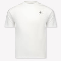 Calvin Klein Kids Boys T-Shirt In White