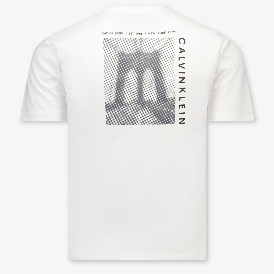 Calvin Klein Kids Boys T-Shirt In White
