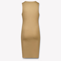 Calvin Klein Kinder Meisjes Jurk In Beige
