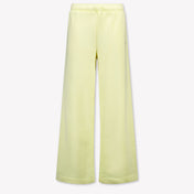 Calvin Klein Kids Girls Pants In Yellow