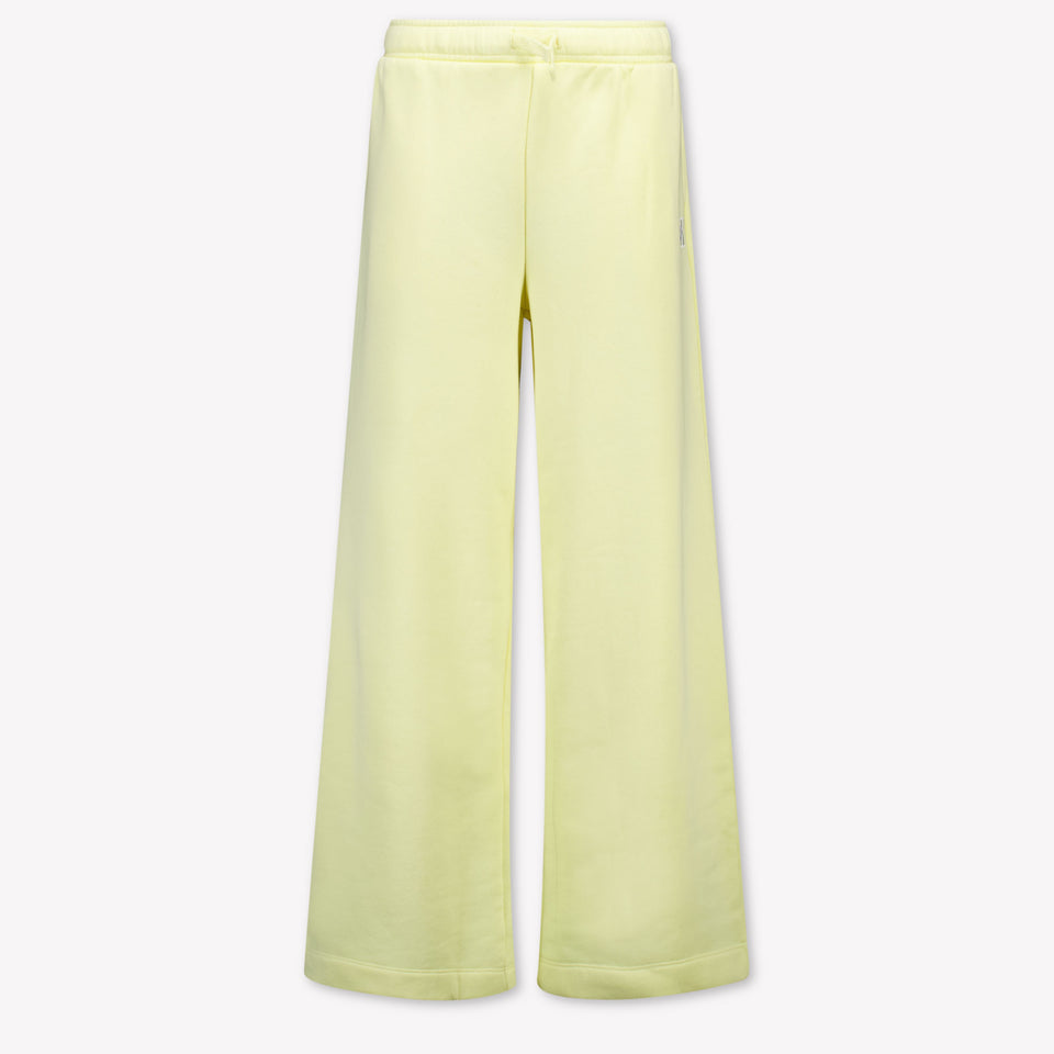 Calvin Klein Kids Girls Pants In Yellow