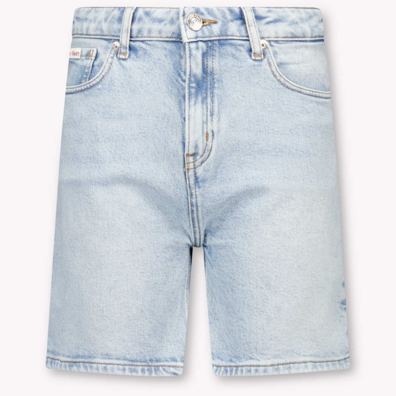 Calvin Klein Kinder Meisjes Shorts In Licht Blauw