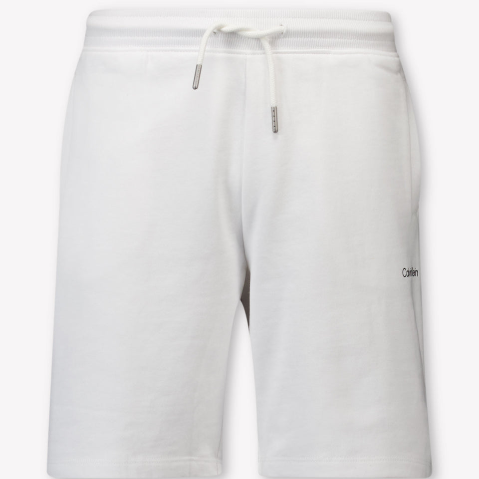 Calvin Klein Kids Unisex Shorts In White