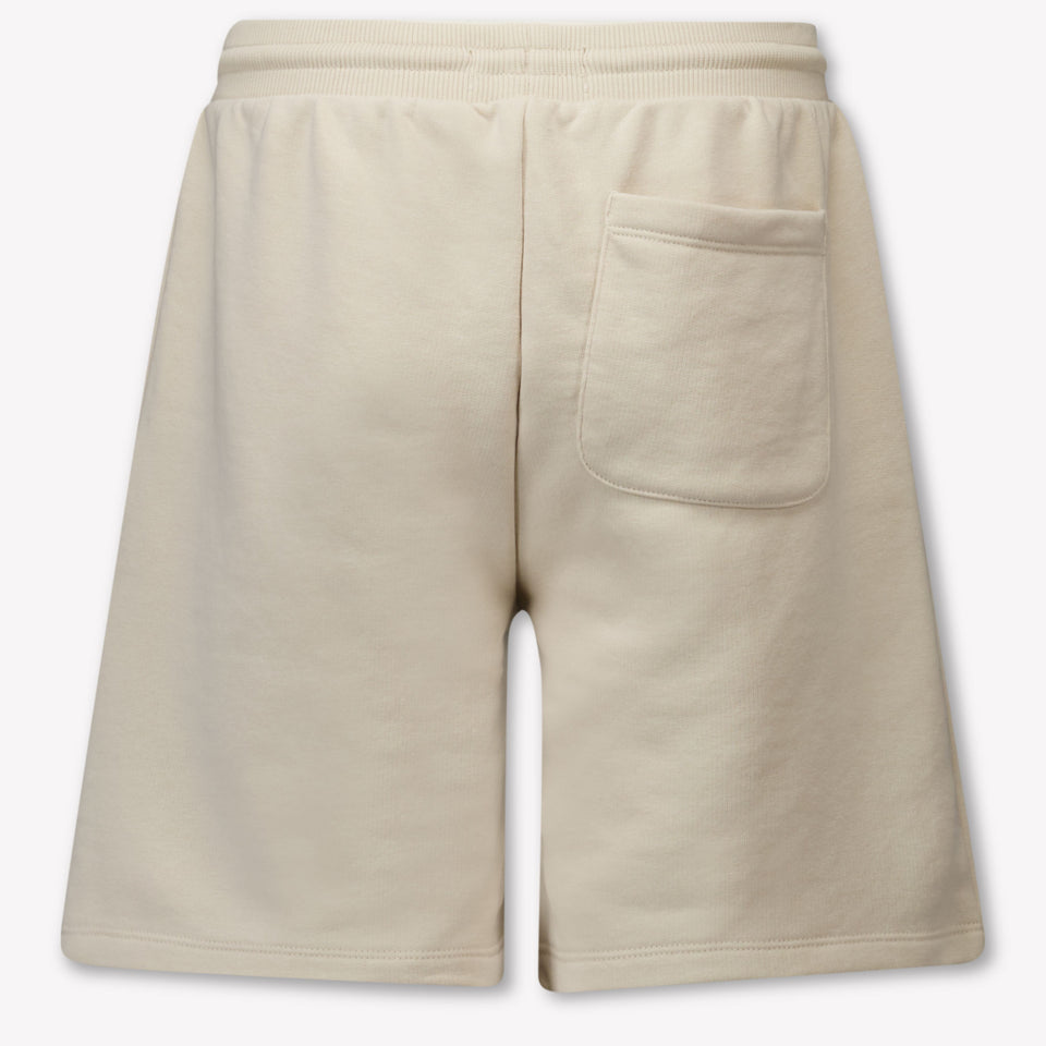 Calvin Klein Kids Unisex Shorts In Light Beige