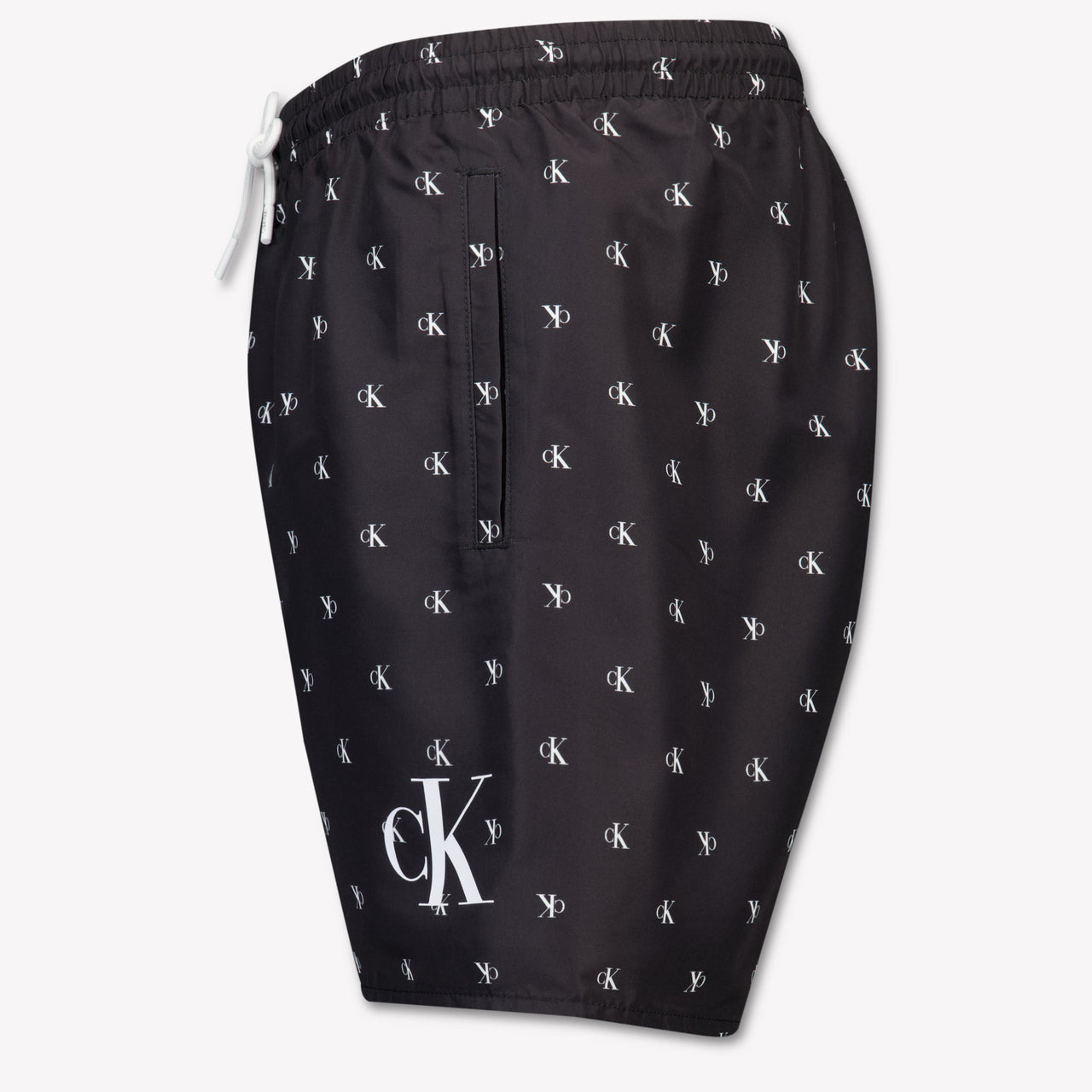 Calvin Klein Kids Boys Swimwear In Black