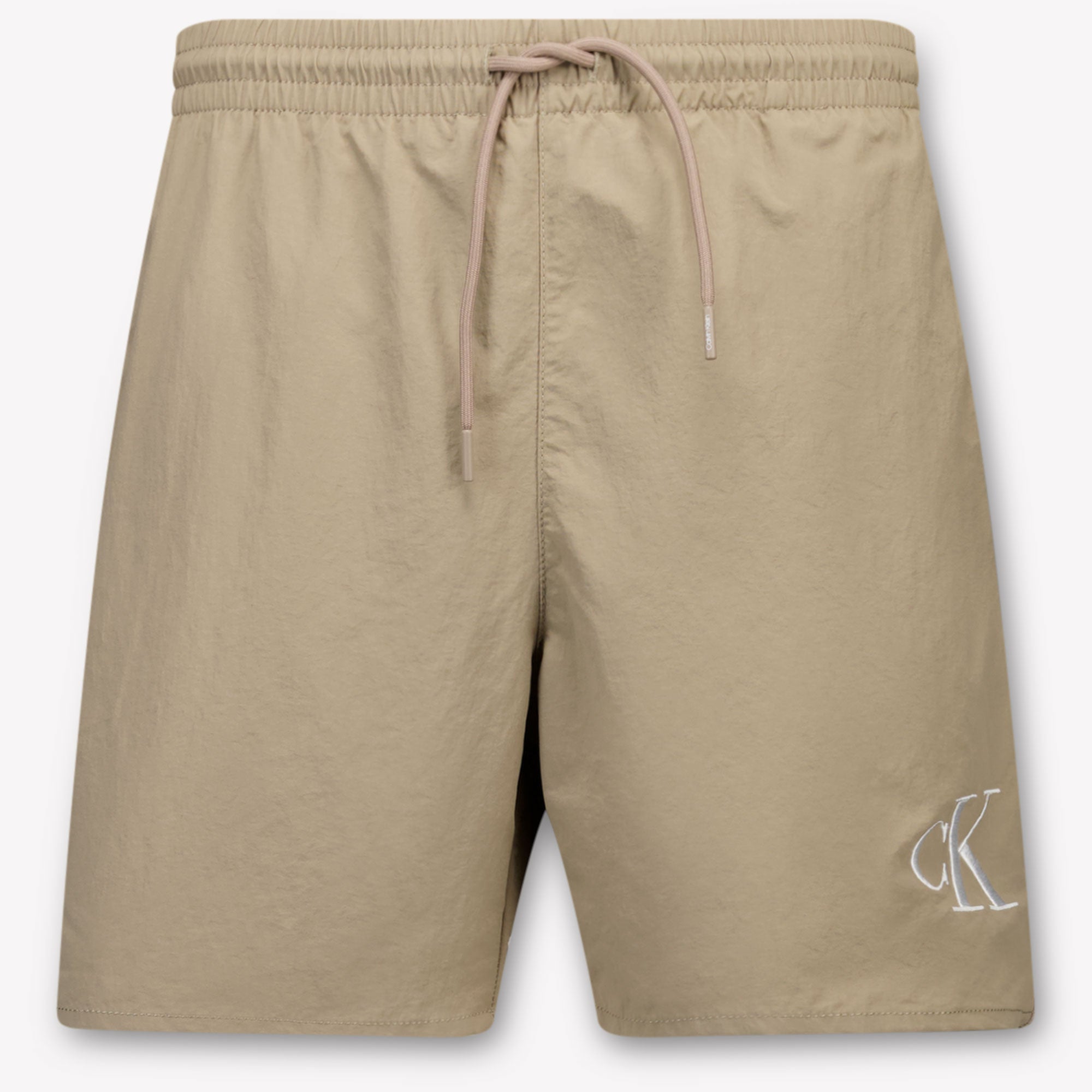 Calvin Klein Kids Boys Swimwear In Beige