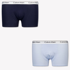 Calvin Klein Kids Boys Underwear In Light Blue