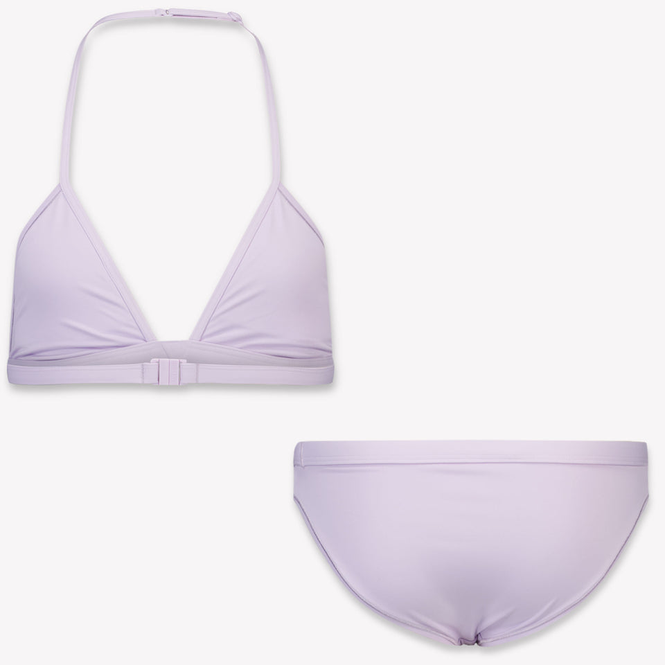 Calvin Klein Kids Girls Swimwear In Lilac