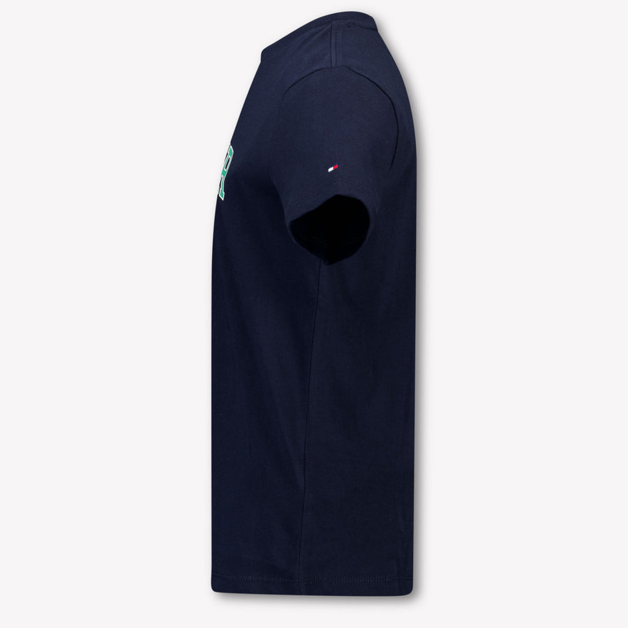 Tommy Hilfiger Kids Boys T-Shirt In Navy
