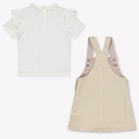 Tommy Hilfiger Baby Girls Set In Beige