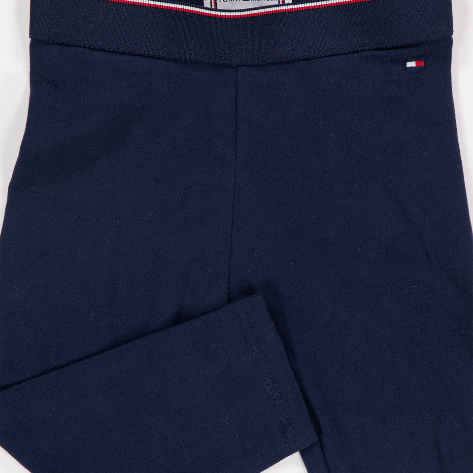 Tommy Hilfiger Baby Girls Leggings In Navy