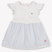 Tommy Hilfiger Baby Girls Dress In Light Blue