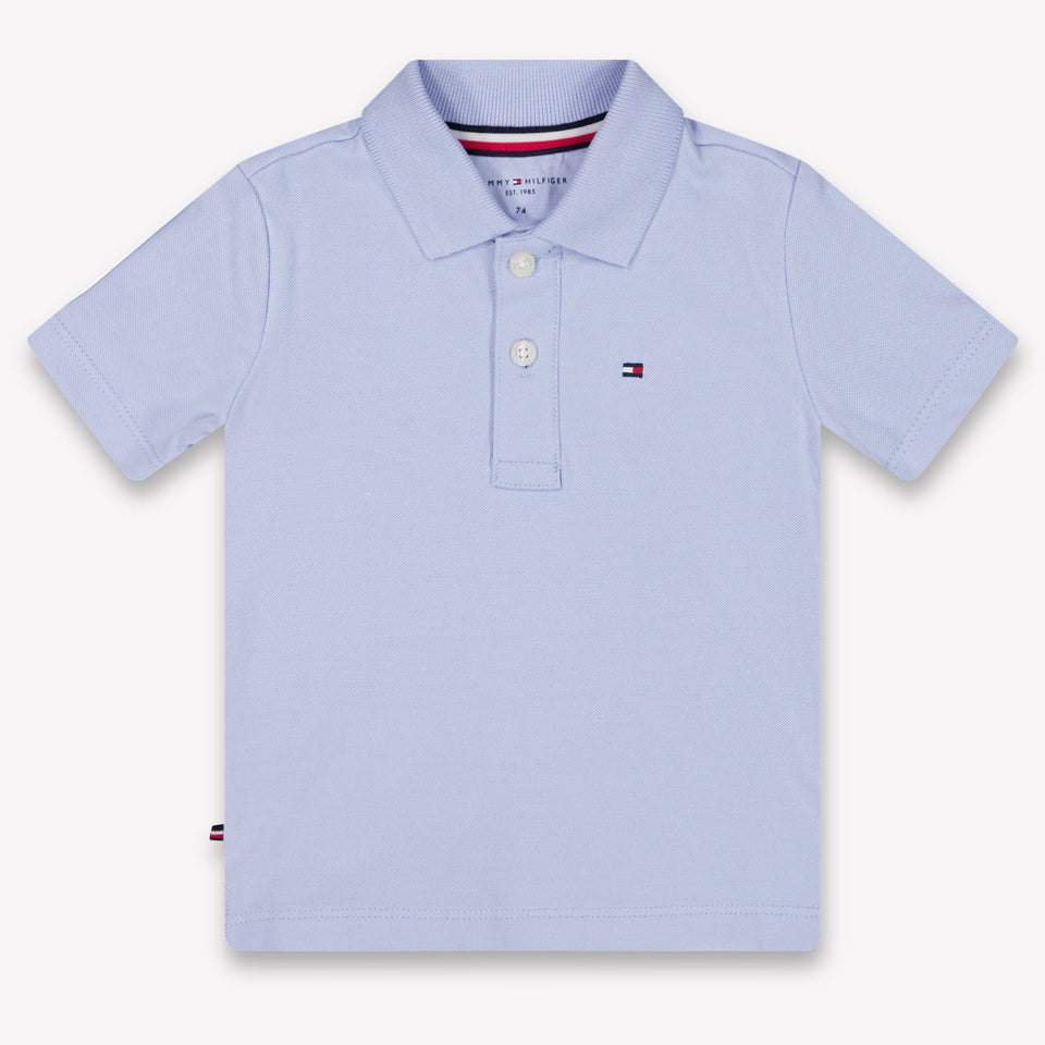Tommy Hilfiger Baby Jongens Polo In Licht Blauw