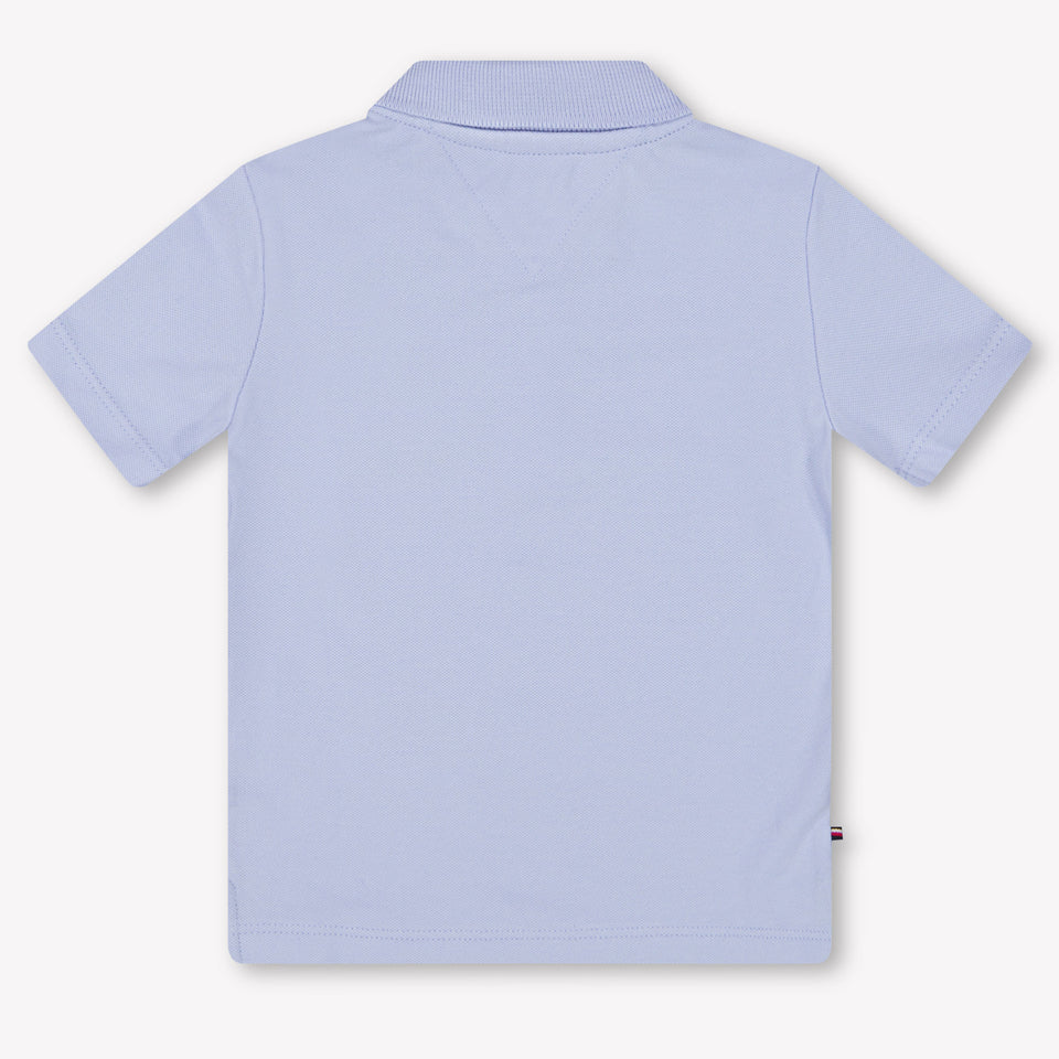 Tommy Hilfiger Baby Jongens Polo In Licht Blauw