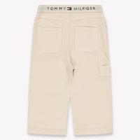 Tommy Hilfiger Baby Unisex Pants In Beige