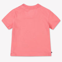 Tommy Hilfiger Baby Unisex T-Shirt In Dark Pink