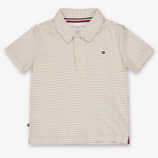 Tommy Hilfiger Baby Jongens Polo In Beige