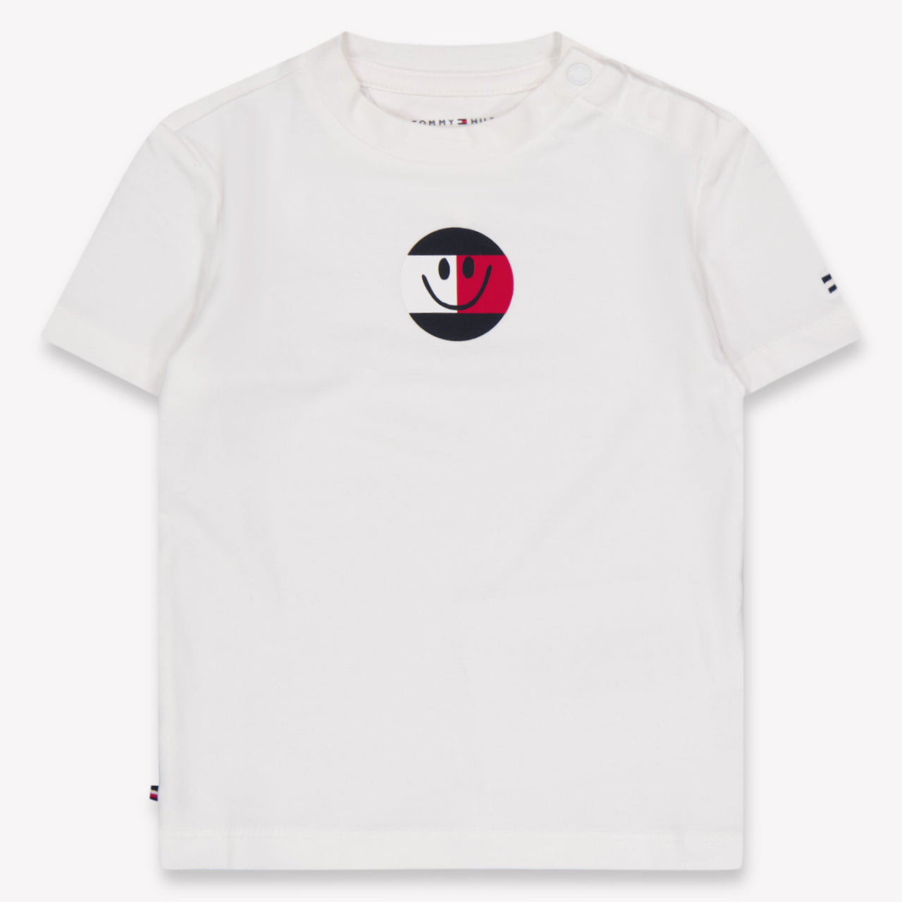 Tommy Hilfiger Baby Unisex T-Shirt In Wit