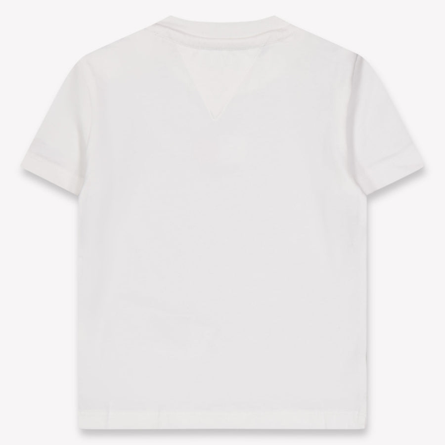 Tommy Hilfiger Baby Unisex T-Shirt In Wit
