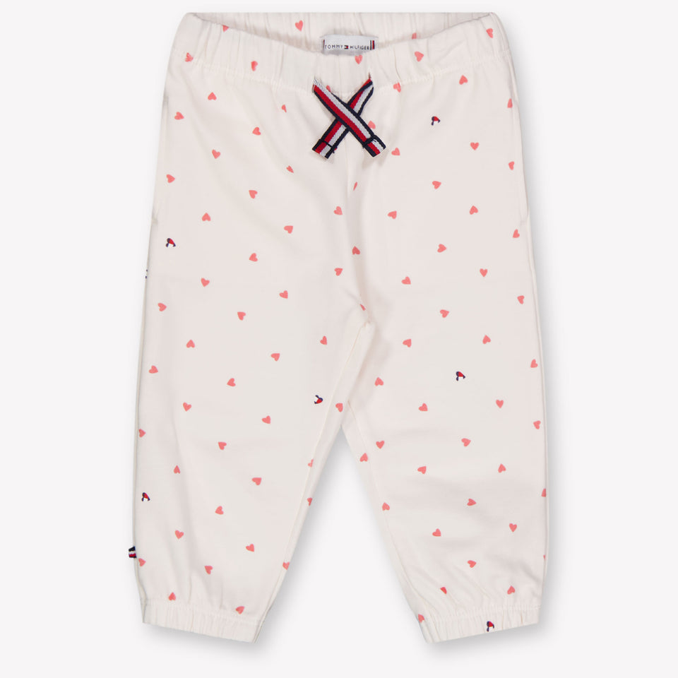 Tommy Hilfiger Baby Meisjes Broek In Off White