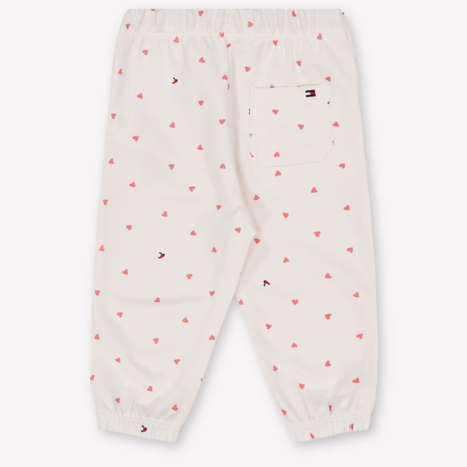 Tommy Hilfiger Baby Meisjes Broek In Off White