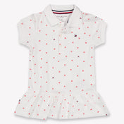 Tommy Hilfiger Baby Meisjes Jurk In Wit