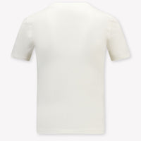 Calvin Klein Kinder Jongens T-Shirt In Off White