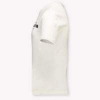 Calvin Klein Kinder Jongens T-Shirt In Off White