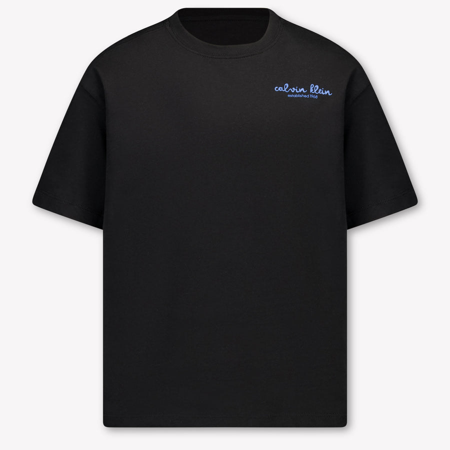 Calvin Klein Kids Boys T-Shirt In Black