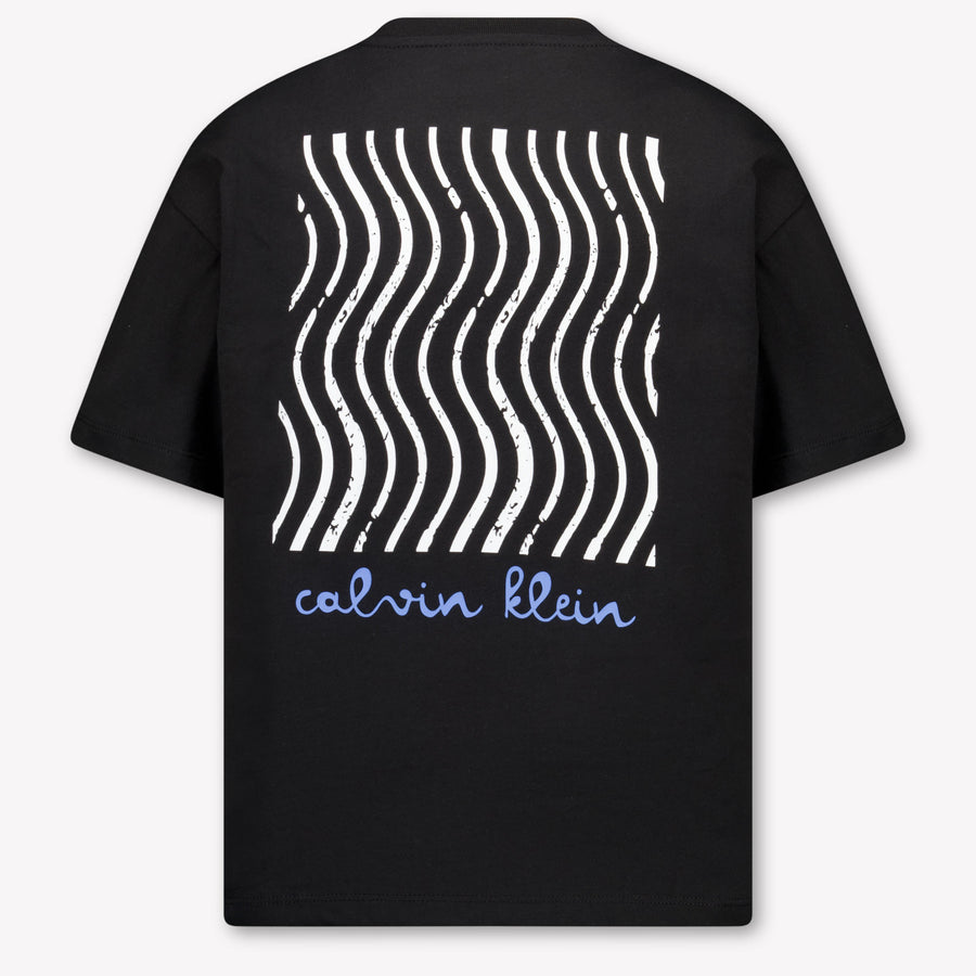 Calvin Klein Kids Boys T-Shirt In Black