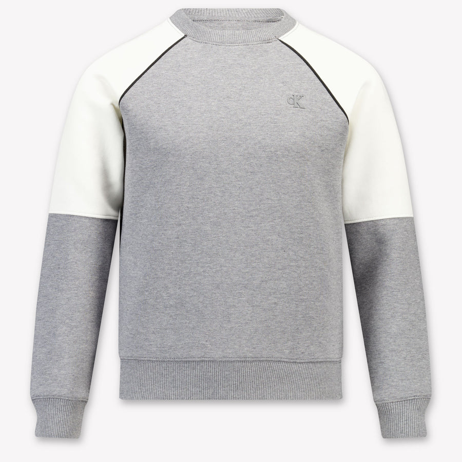 Calvin Klein Kinder Jongens Trui In Grijs