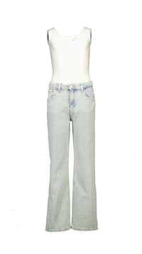 Calvin Klein Kids Boys Jeans In Light Blue