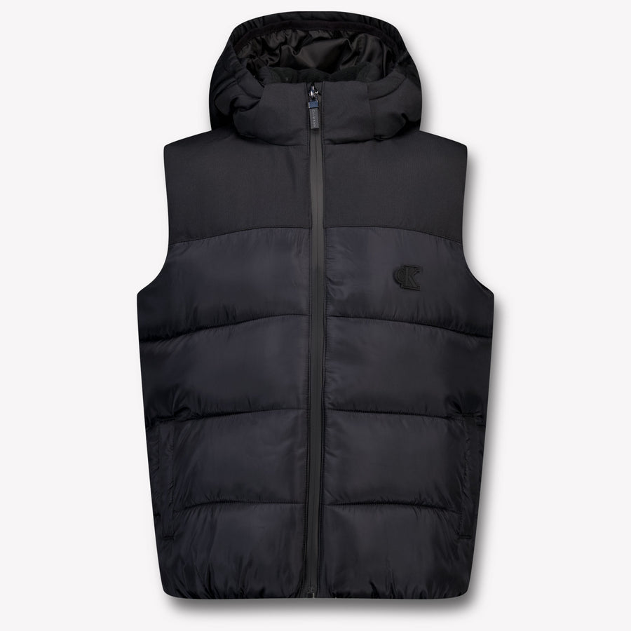 Calvin Klein Kids Boys Bodywarmer In Black
