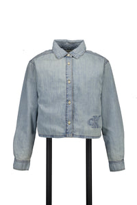 Calvin Klein Kinder Meisjes Blouse In Jeans
