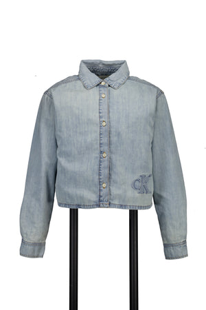 Calvin Klein Kinder Meisjes Blouse In Jeans