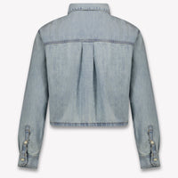 Calvin Klein Kids Girls Blouse In Jeans