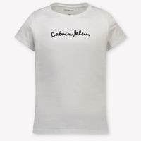 Calvin Klein Kids Girls T-Shirt In White
