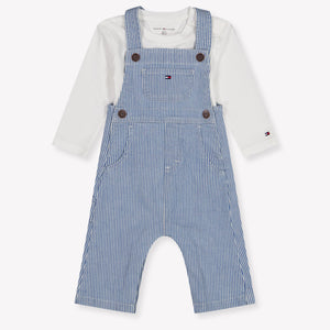 Tommy Hilfiger Baby Unisex Pants In Light Blue
