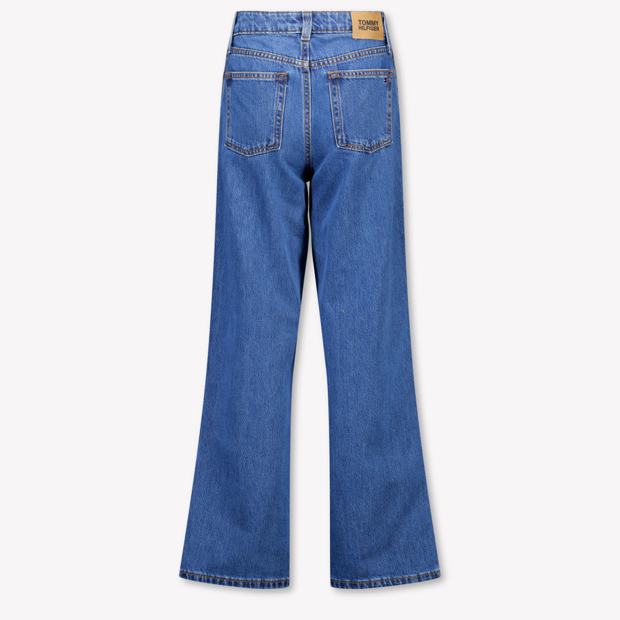 Tommy Hilfiger Kids Girls Jeans In Dark Blue