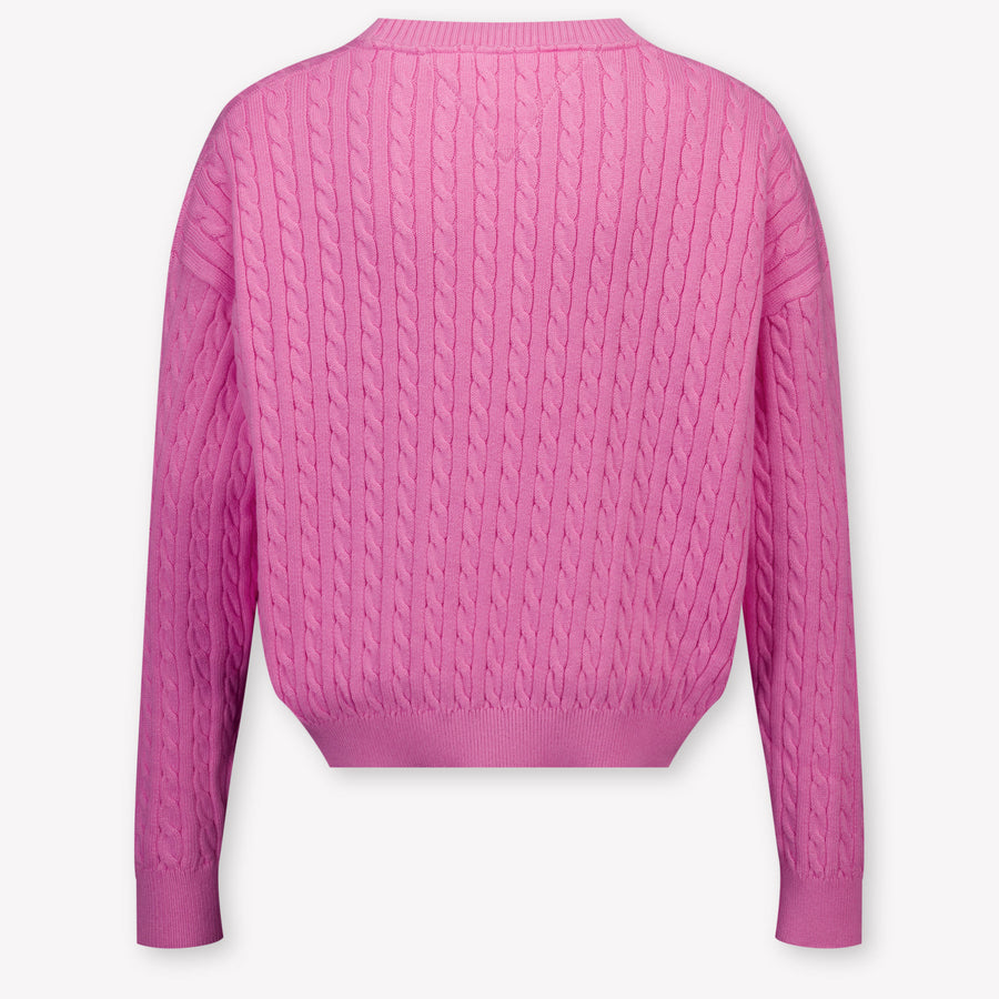 Tommy Hilfiger Kinder Meisjes Trui In Fuchsia